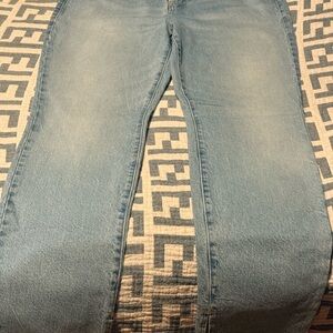 Good American Straight Leg Jeans - Light Blue Wash